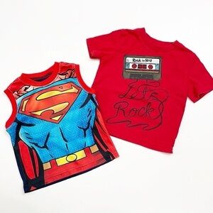 Superman/Circo baby boys tops